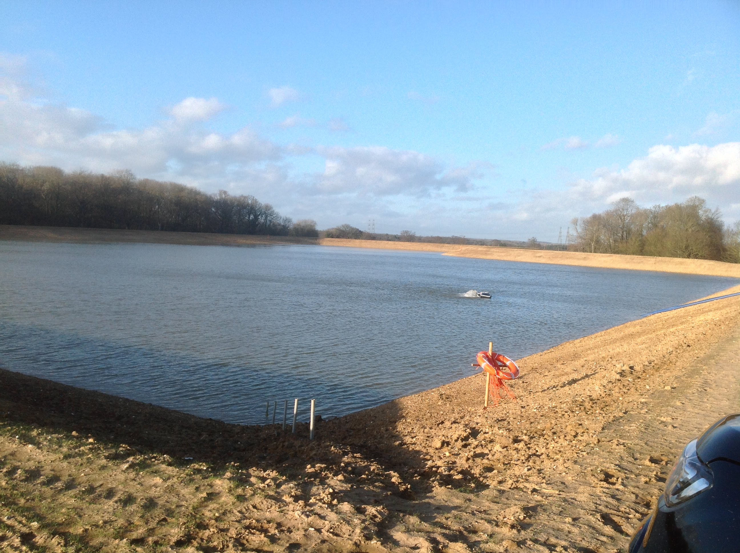 Blaxhall Reservoir, East Anglia